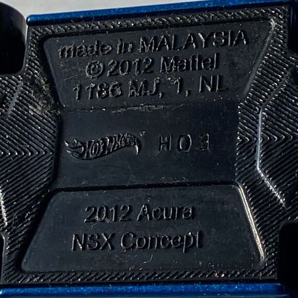 Mattel Hot Wheels 12 Acura NSX Concept 10/10 Diecast Car 191/250 HW Workshop - Picture 3 of 10